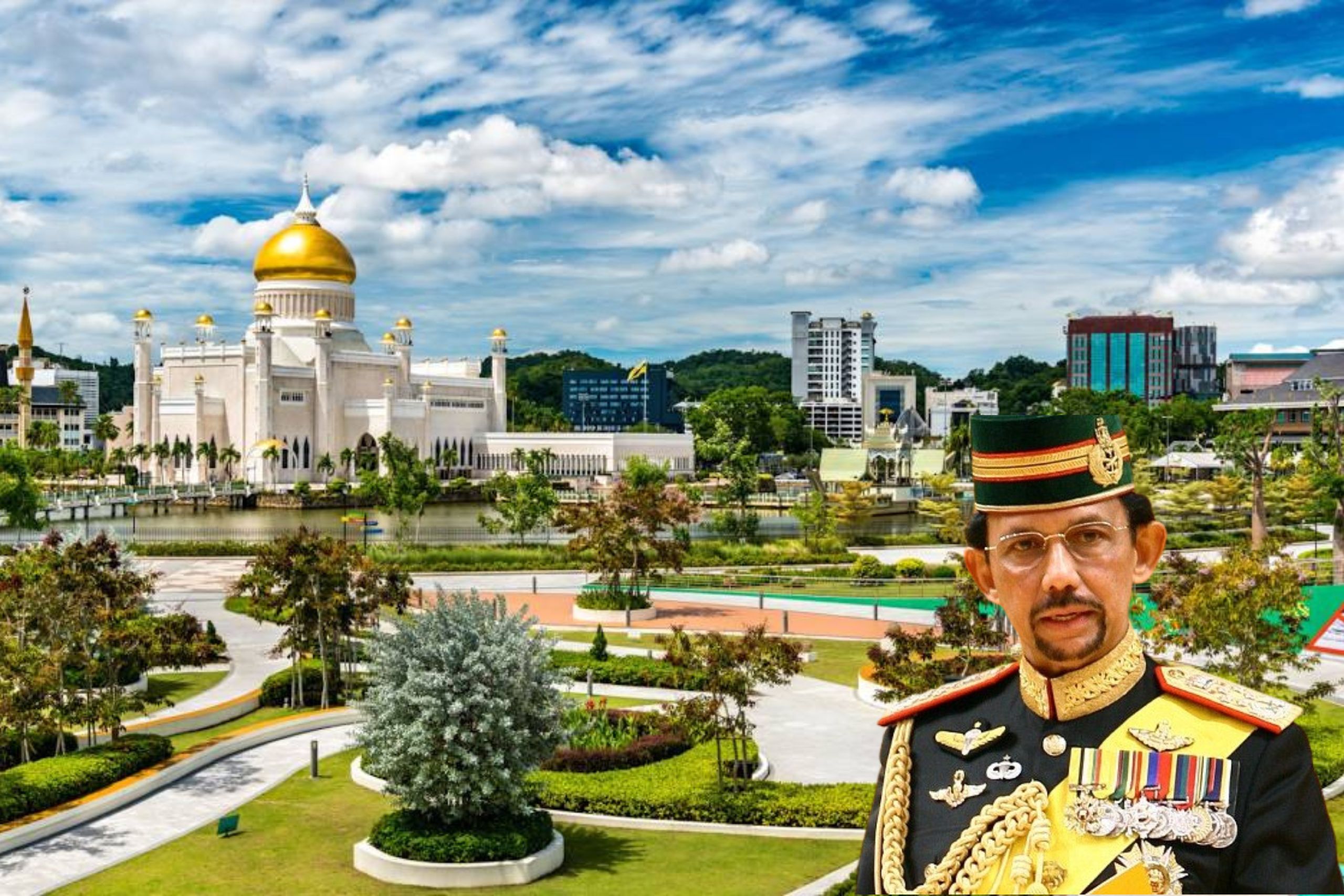 Zakazane Boże Narodzenie w Sułtanacie Brunei na wyspie Borneo.