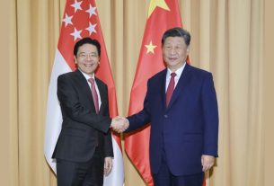 Spotkanie liderów Singapuru i Chin w Peru