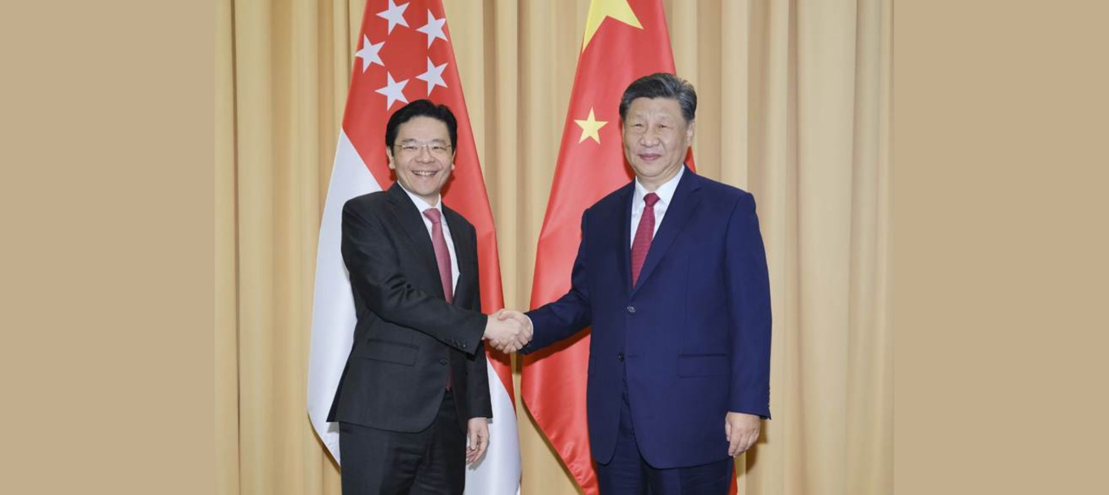 Spotkanie liderów Singapuru i Chin w Peru