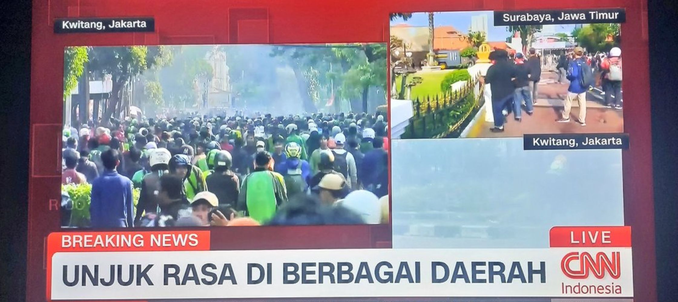 Indonezja w dymie i ogniu
