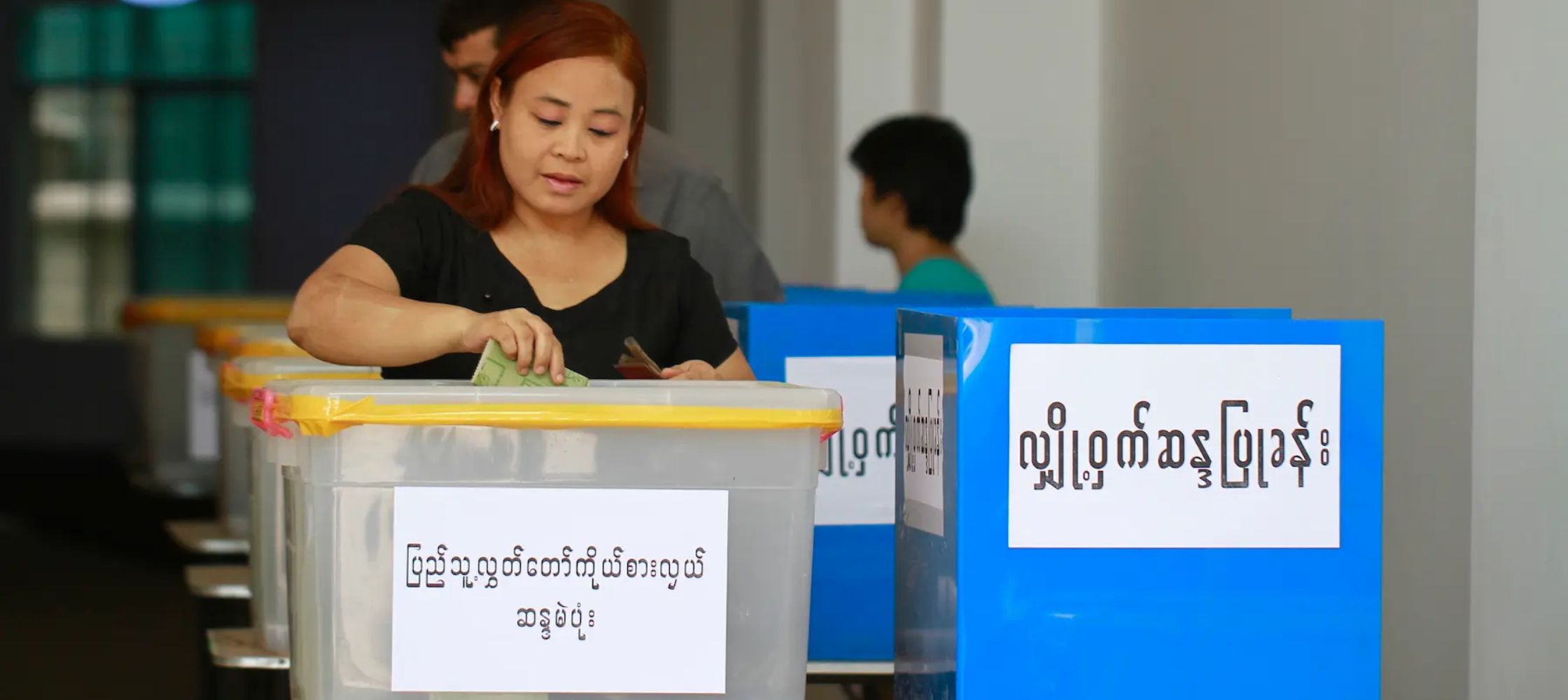 Wybory w Mjanmie